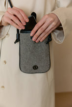 Load image into Gallery viewer, DEPOUND Town Bag Crossbody Mini Melange Charcoal