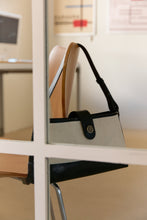 Load image into Gallery viewer, DEPOUND Town Bag Hobo Herringbone Ivory