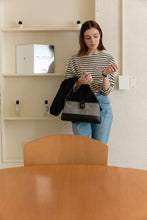 Load image into Gallery viewer, DEPOUND Town Bag Hobo Melange Charcoal