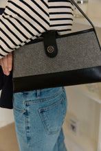 Load image into Gallery viewer, DEPOUND Town Bag Hobo Melange Charcoal