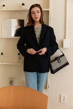 Load image into Gallery viewer, DEPOUND Town Bag Hobo Melange Charcoal