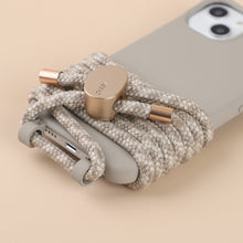 Load image into Gallery viewer, ARNO M2 Oatmeal Cream Phone Case with Rope Strap
