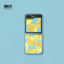 Load image into Gallery viewer, SLBS Smiley Blue Balloon Flipsuit Phone Case for Galaxy Z Flip5