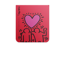 Load image into Gallery viewer, SLBS Keith Haring Love Flipsuit Phone Case for Galaxy Z Flip5
