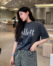 Load image into Gallery viewer, FALLETT Deux Nero Short Sleeve Charcoal