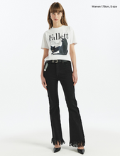 Load image into Gallery viewer, FALLETT Deux Nero Short Sleeve White
