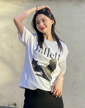 Load image into Gallery viewer, FALLETT Deux Nero Short Sleeve White
