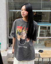 Load image into Gallery viewer, FALLETT Nero Band Short Sleeve Charcoal