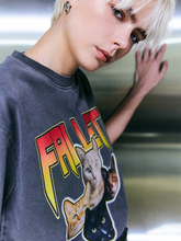 Load image into Gallery viewer, FALLETT Nero Band Short Sleeve Charcoal