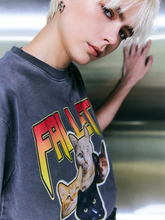 Load image into Gallery viewer, FALLETT Nero Band Short Sleeve Charcoal
