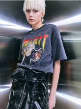 Load image into Gallery viewer, FALLETT Nero Band Short Sleeve Charcoal