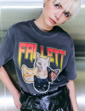 Load image into Gallery viewer, FALLETT Nero Band Short Sleeve Charcoal