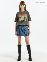 Load image into Gallery viewer, FALLETT Nero Band Short Sleeve Charcoal