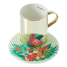 Load image into Gallery viewer, LUYCHO On Flowers Series Flamingo (Tall Cup 350ml)