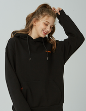 Load image into Gallery viewer, GRIMPER Shyly Heart Hoodie Black
