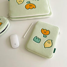Load image into Gallery viewer, SECOND MORNING iPad Laptop Pouch Greenery