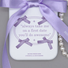 Load image into Gallery viewer, SECOND UNIQUE NAME Ballet Ribbon Case Purple