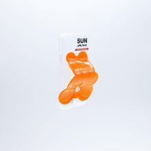 Load image into Gallery viewer, SECOND UNIQUE NAME SUN CASE CLEAR JELLY BEAR ORANGE