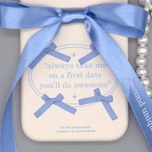 Load image into Gallery viewer, SECOND UNIQUE NAME Ballet Ribbon Case Blue