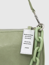 Load image into Gallery viewer, NIEEH Envelope Bag(Leather) Olive (BLACKPINK JENNIE's pick)