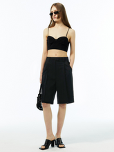 Load image into Gallery viewer, EMKM Bermuda Pants Black