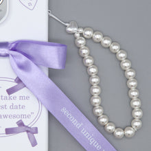 Load image into Gallery viewer, SECOND UNIQUE NAME Ballet Ribbon Case Purple