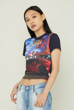 Load image into Gallery viewer, TARGETTO City Light Tee Shirt Navy