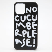 Load image into Gallery viewer, SECOND UNIQUE NAME Sun Case Graphic No Cucumber Black