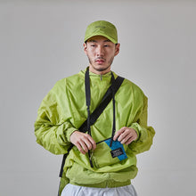 Load image into Gallery viewer, OVER LAB Another High folding Sacoche Bag NAVY