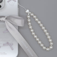 Load image into Gallery viewer, SECOND UNIQUE NAME Ballet Ribbon Clear Case Silver