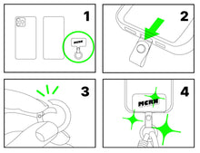 Load image into Gallery viewer, MCRN Finger Tab+Hand Strap Pop Neon Set