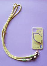 Load image into Gallery viewer, MCRN Finger Tab+Phone Shoulder Strap Long Lemon Set