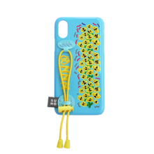 Load image into Gallery viewer, SECOND UNIQUE NAME Sun Case StringGlossy Light Blue Fressia