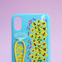 Load image into Gallery viewer, SECOND UNIQUE NAME Sun Case StringGlossy Light Blue Fressia