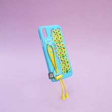 Load image into Gallery viewer, SECOND UNIQUE NAME Sun Case StringGlossy Light Blue Fressia