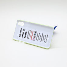 Load image into Gallery viewer, SECOND UNIQUE NAME Sun Case Lime Blue(word)