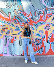 Load image into Gallery viewer, MCRN Finger Tab+Phone Shoulder Strap Long Sky Blue Set