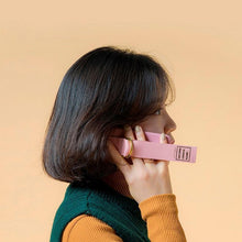 Load image into Gallery viewer, SECOND UNIQUE NAME Sun Leather Case Indian Pink