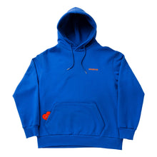 Load image into Gallery viewer, GRIMPER Shyly Heart Hoodie Blue