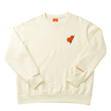 Load image into Gallery viewer, GRIMPER Shyly Heart Sweater Creamy White
