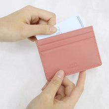 Load image into Gallery viewer, D.LAB Bello Simple Card Wallet Pink
