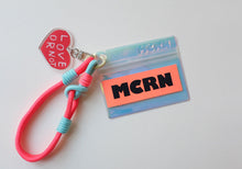 Load image into Gallery viewer, MCRN Finger Tab+Hand Strap Cherry Mint Set