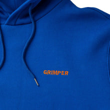 Load image into Gallery viewer, GRIMPER Shyly Heart Hoodie Blue