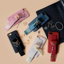 Load image into Gallery viewer, SECOND UNIQUE NAME Sun Leather Case Indian Pink