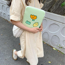 Load image into Gallery viewer, SECOND MORNING iPad Laptop Pouch Greenery