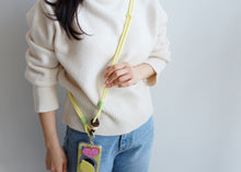 Load image into Gallery viewer, MCRN Finger Tab+Phone Shoulder Strap Long Lemon Set