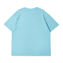 Load image into Gallery viewer, BEYOND CLOSET Paws Summer Print T-Shirt Sky Blue