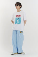 Load image into Gallery viewer, BEYOND CLOSET Paws Summer Print T-Shirt White