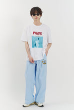 Load image into Gallery viewer, BEYOND CLOSET Paws Summer Print T-Shirt White