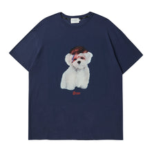 Load image into Gallery viewer, BEYOND CLOSET Rockstar Print T-Shirt Navy